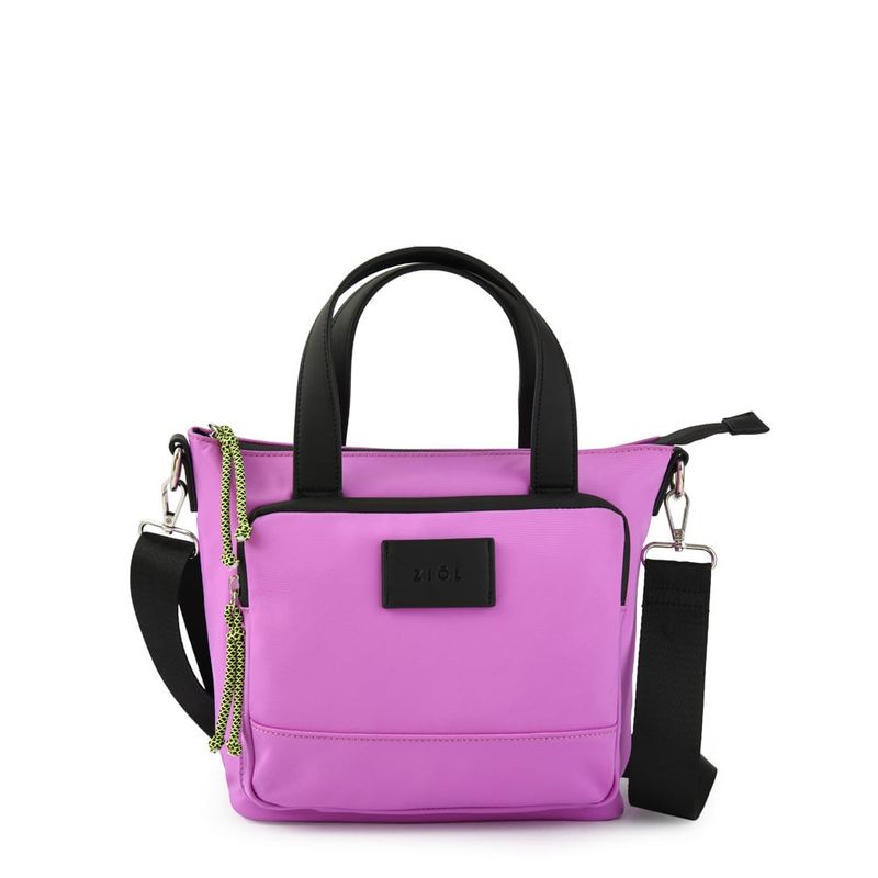 ZIOL - Cartera dos asas pequeña amaltea morado