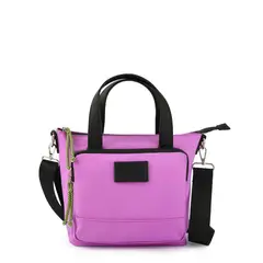 ZIOL - Cartera dos asas pequeña amaltea morado