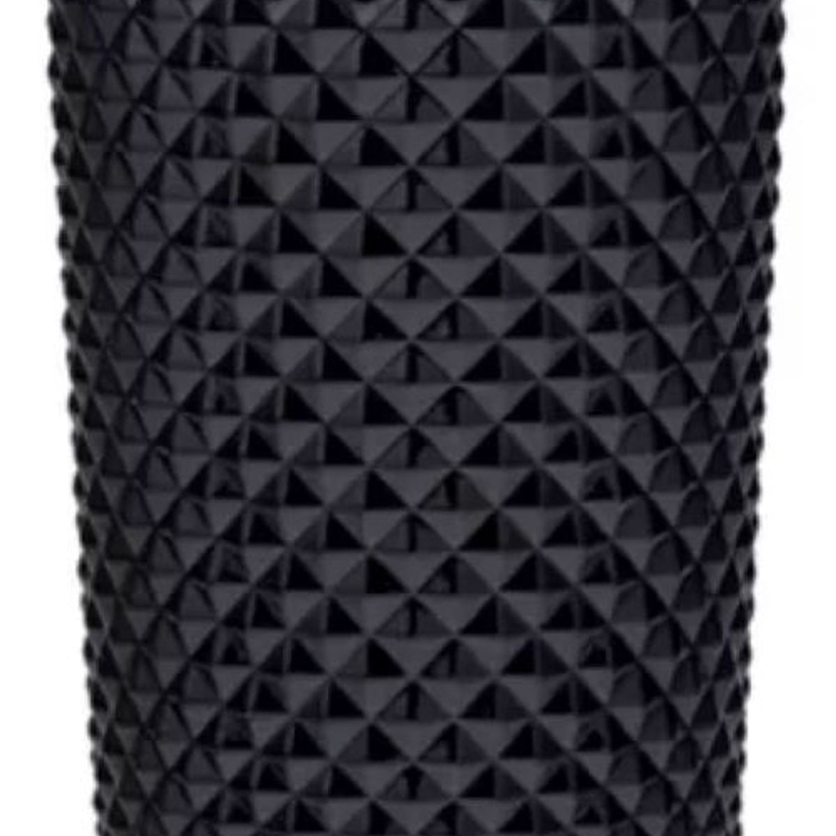 UTOPIA - Vaso Vidrio Alto Negro 390Cc Onyx