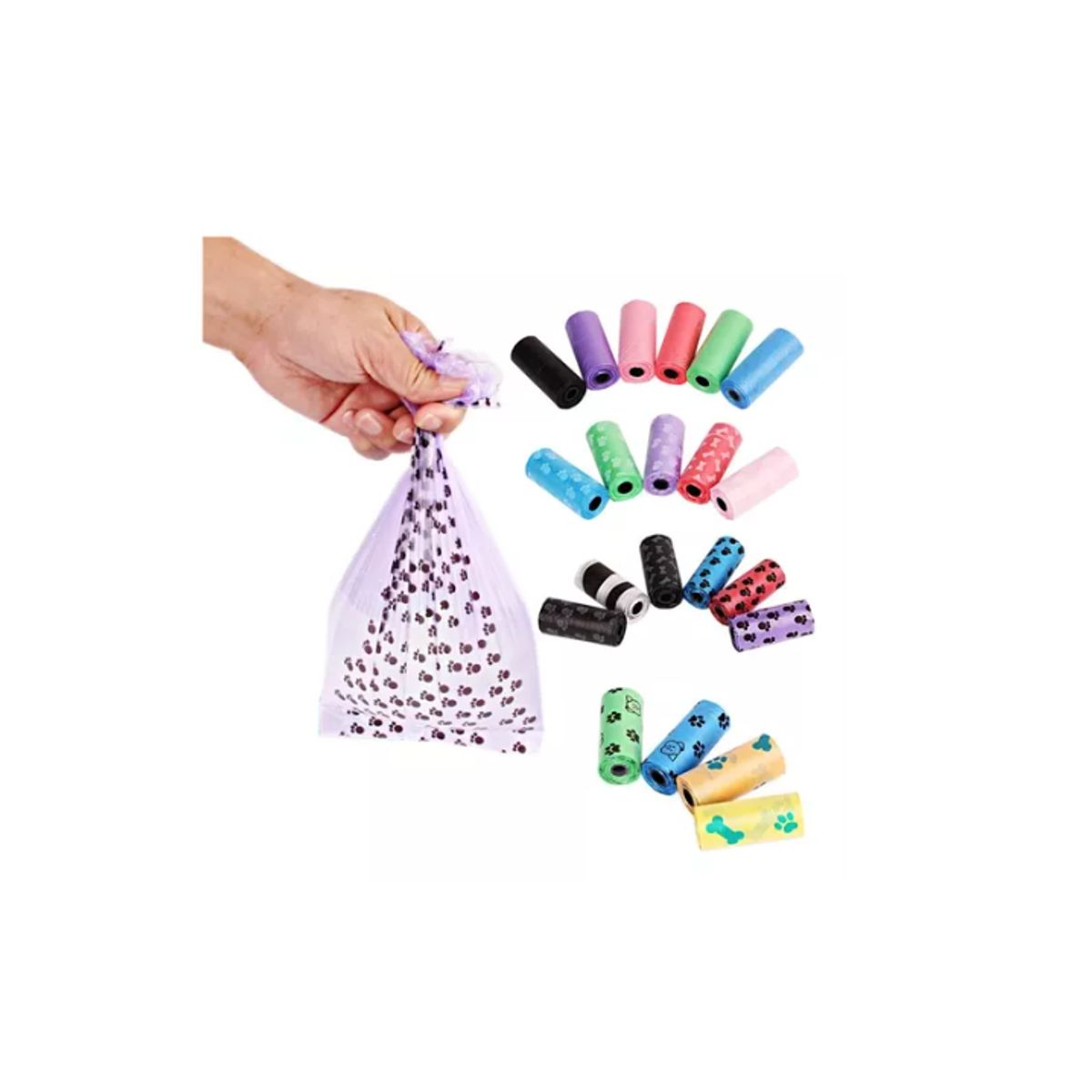 GENERICO - Bolsas Desechables Para Excrementos De Mascotas- 6unid