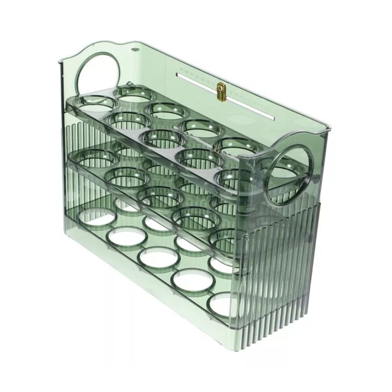 GENERICO - Organizador Estante De Huevos Para Nevera Encimera 30 Und