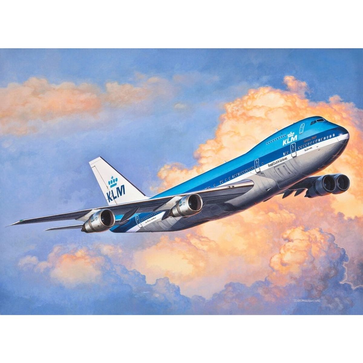 REVELL - REVELL 63999 MODEL SET BOEING 747-200 1450