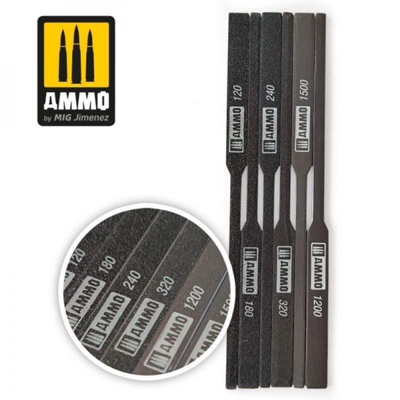 GENERICO - AMMO MIG JIMENEZ AMIG8567 TAPERED SANDING STICK
