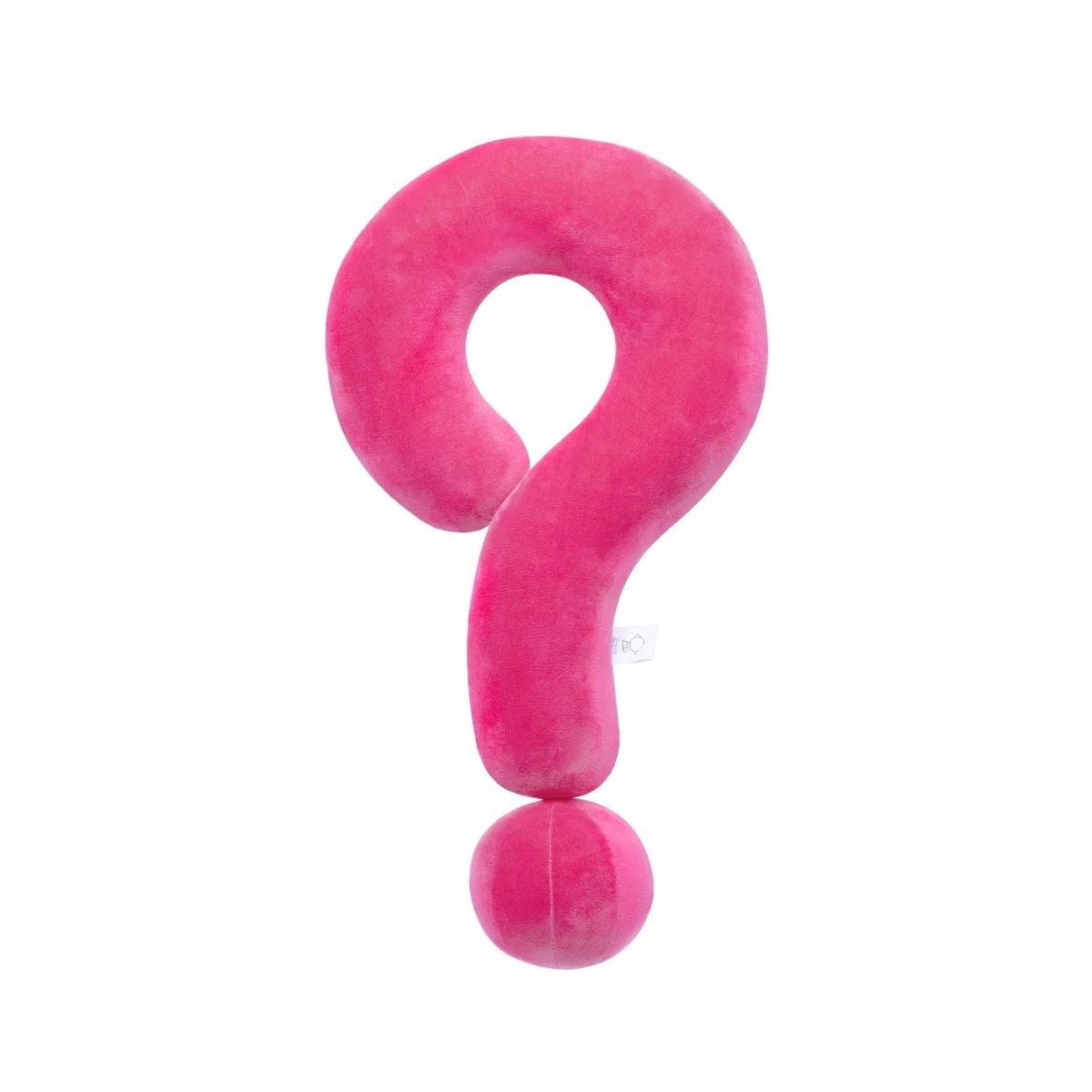 GENERICO - Peluche Signo De Interrogación 60cm Kawaii Almohada Burdeo