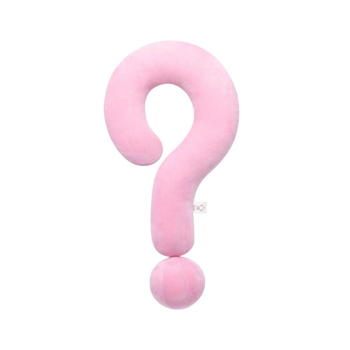 GENERICO - Peluche Signo De Interrogación 60cm Kawaii Almohada Rosa