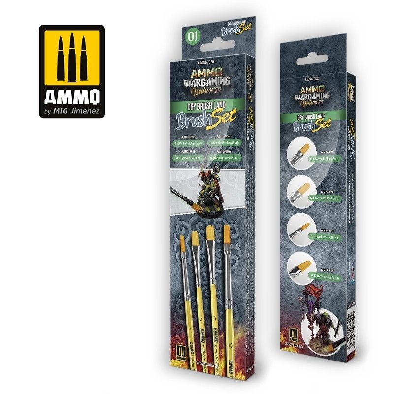 GENERICO - AMMO MIG JIMENEZ AMIG7620 AMMO WARGAMING UNIVERSE SET DE