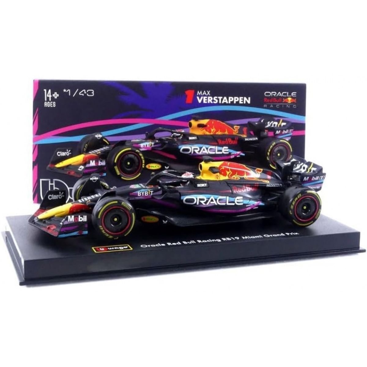 BBURAGO - BURAGO 38083 1-43 RED BULL VERSTAPPEN RB19 2023 C PILOTO F1