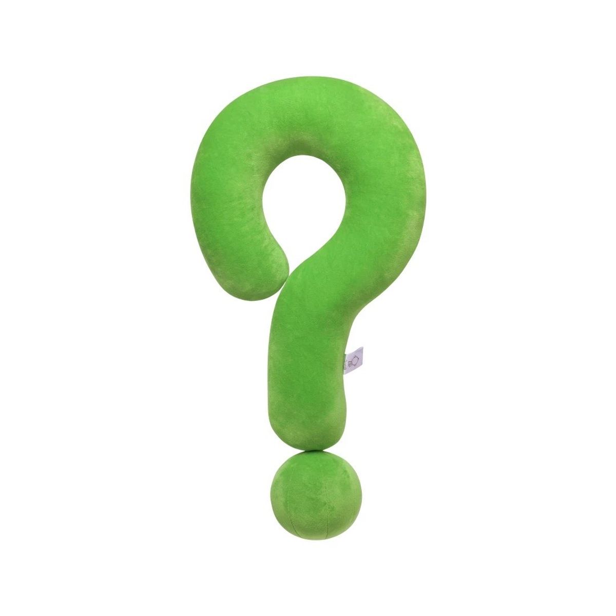 GENERICO - Peluche Signo De Interrogación 60cm Kawaii Almohada Verde
