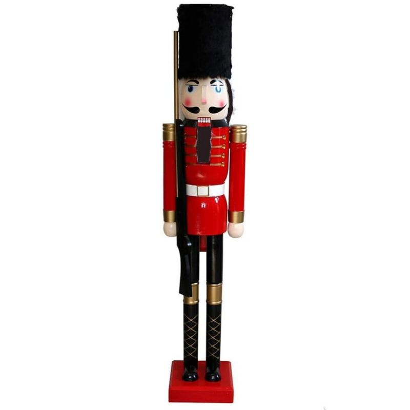GENERICO - Cascanueces  Soldado 60 Cm Madera