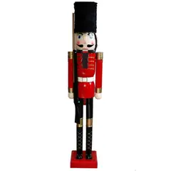 GENERICO - Cascanueces Soldado 60 Cm Madera