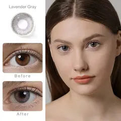FRESHGO - Lentes de contacto Elite - Lavender gray