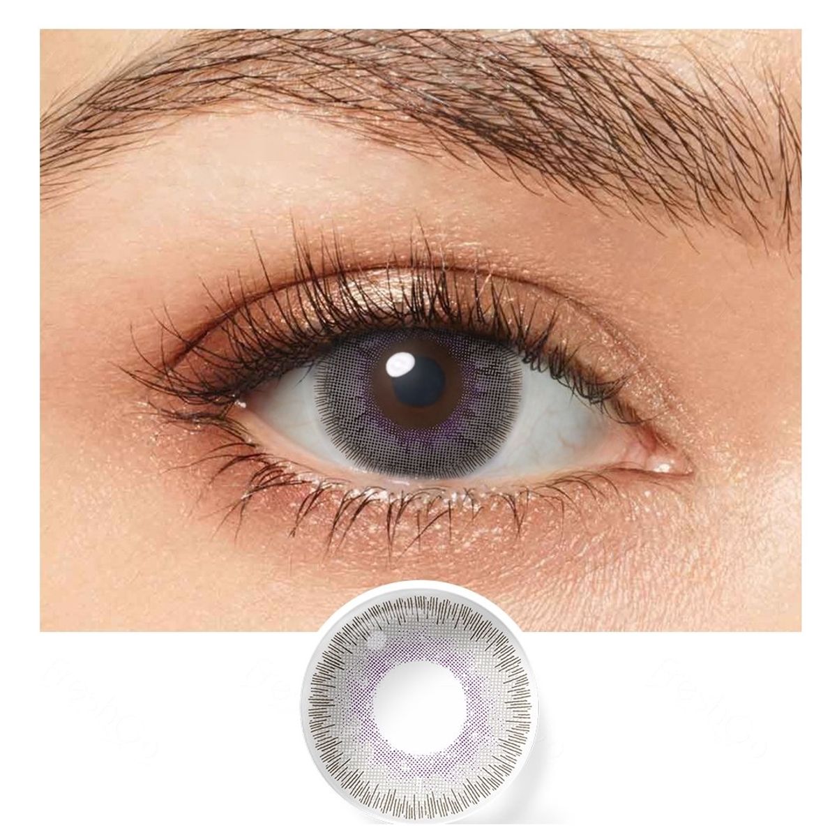 FRESHGO - Lentes de contacto FreshGo Elite - Lavender gray