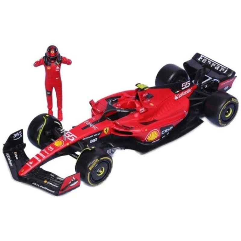 BBURAGO - BURAGO 26809 1-24 SFR FERRARI SAINZ SF23 CON PILOTO F1
