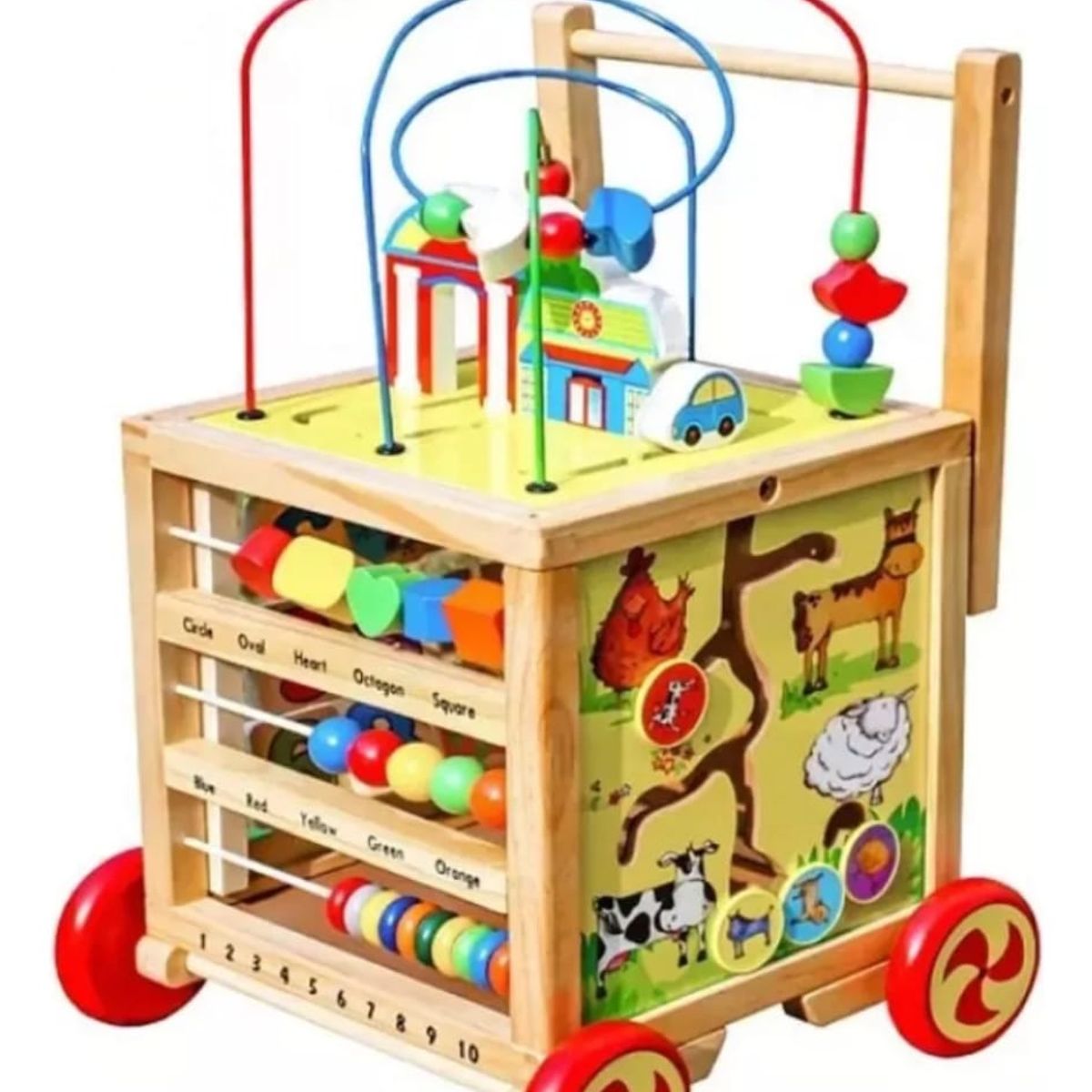 GENERICO - Caminador Correpasillos De Madera Para Bebes