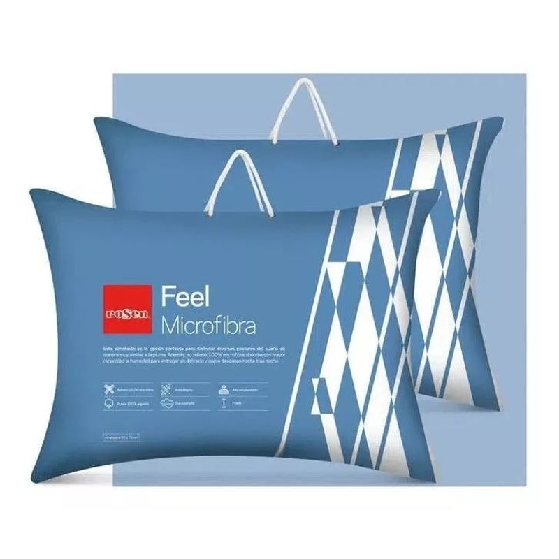 ROSEN - Pack 2 Almohadas Feel Microfibra Americana 50 X 70cm - Rosen
