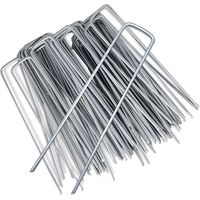 Grapas De Césped X40 Pasto Artificial Estacas De Tierra