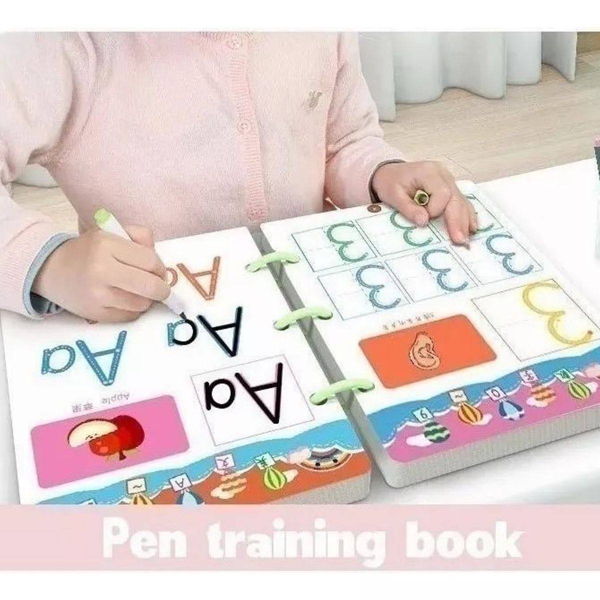 KUANGYE - Cuaderno Mágico Reutilizable Escritura A Mano Libro Mágic