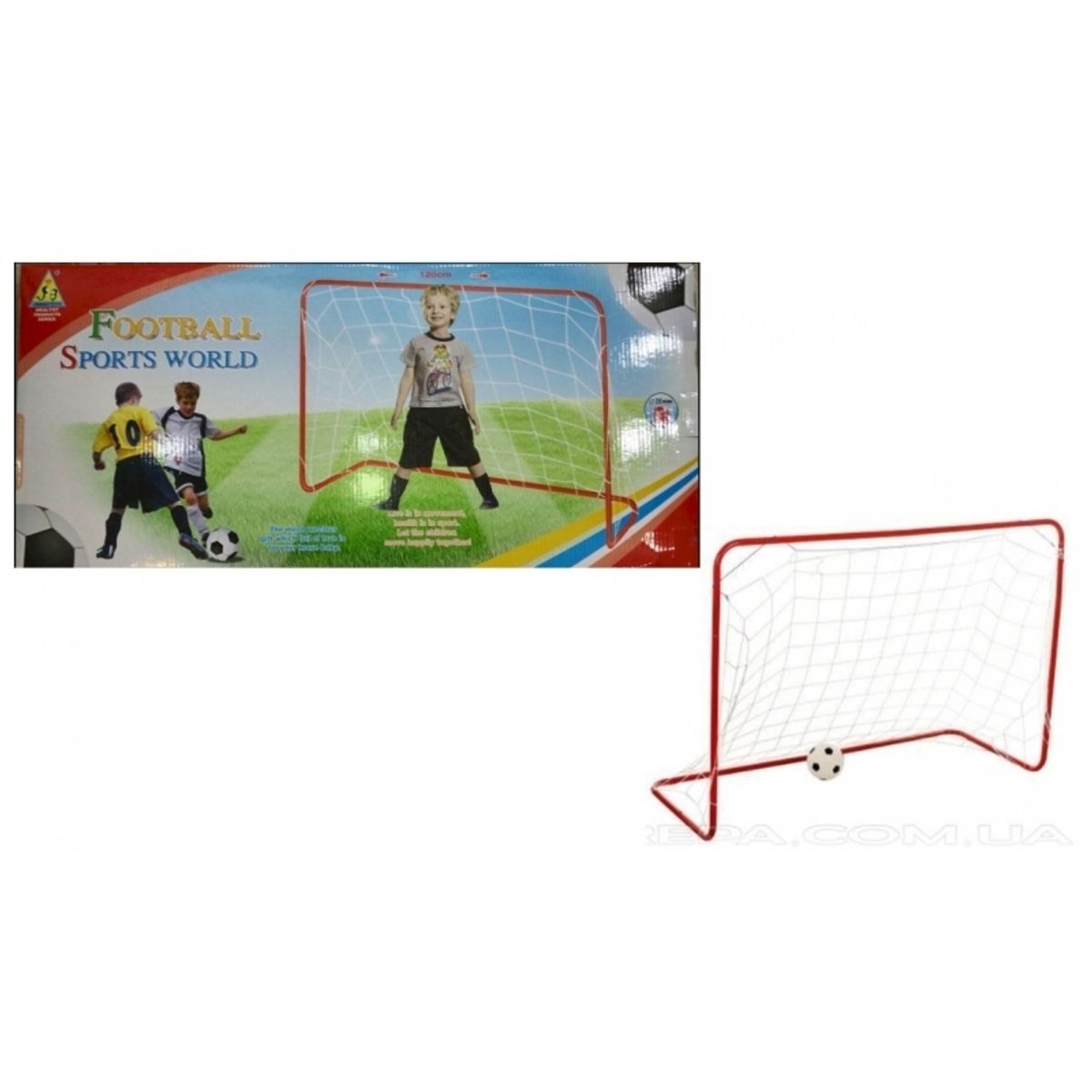 GENERICO - GIGATOYS JB8873F JB8879F ARCO DE FUTBOL DE METAL 120  50