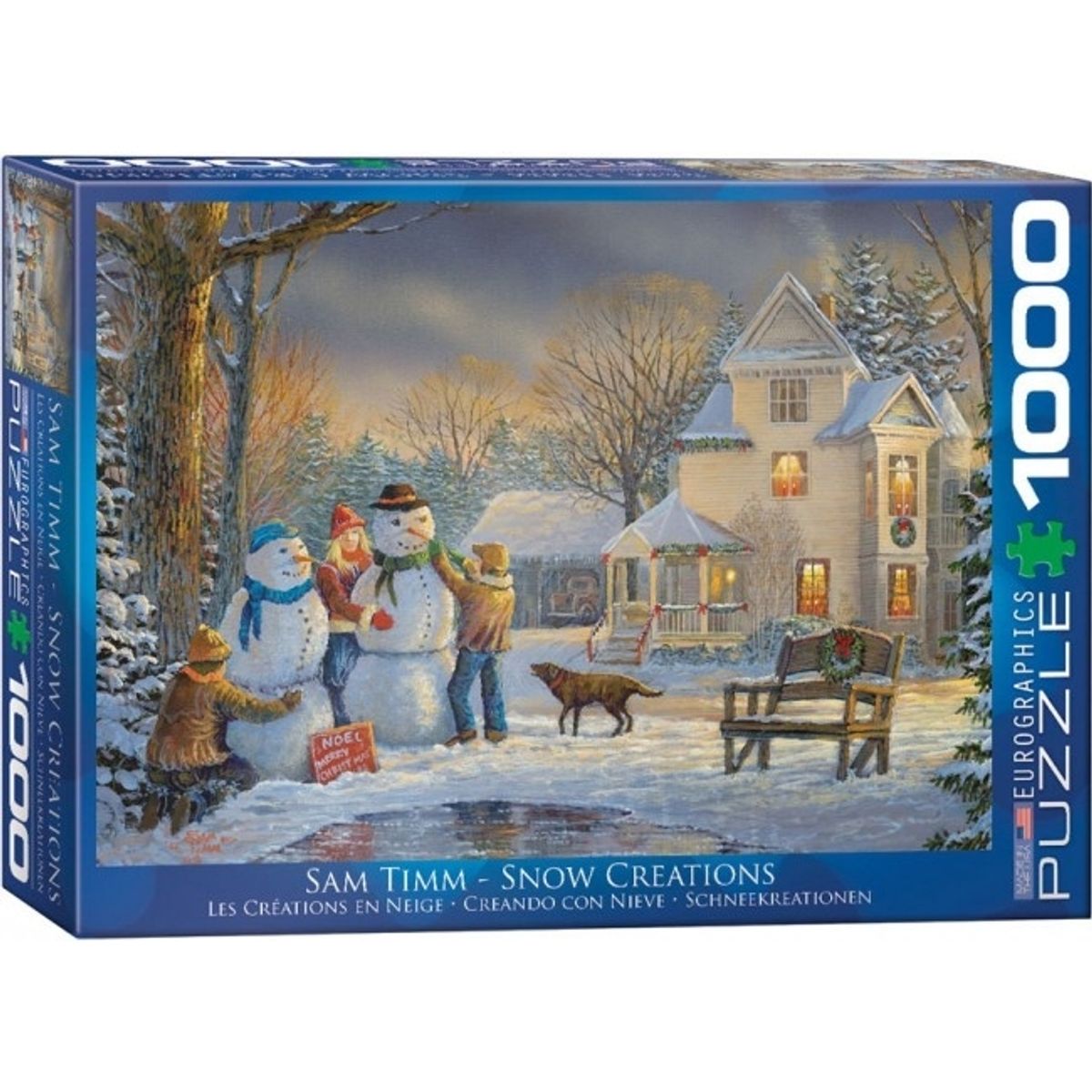 EUROGRAPHICS - EUROGRAPHICS 6000-0607 SNOW CREATIONS BY SAM TIMM PUZZLE
