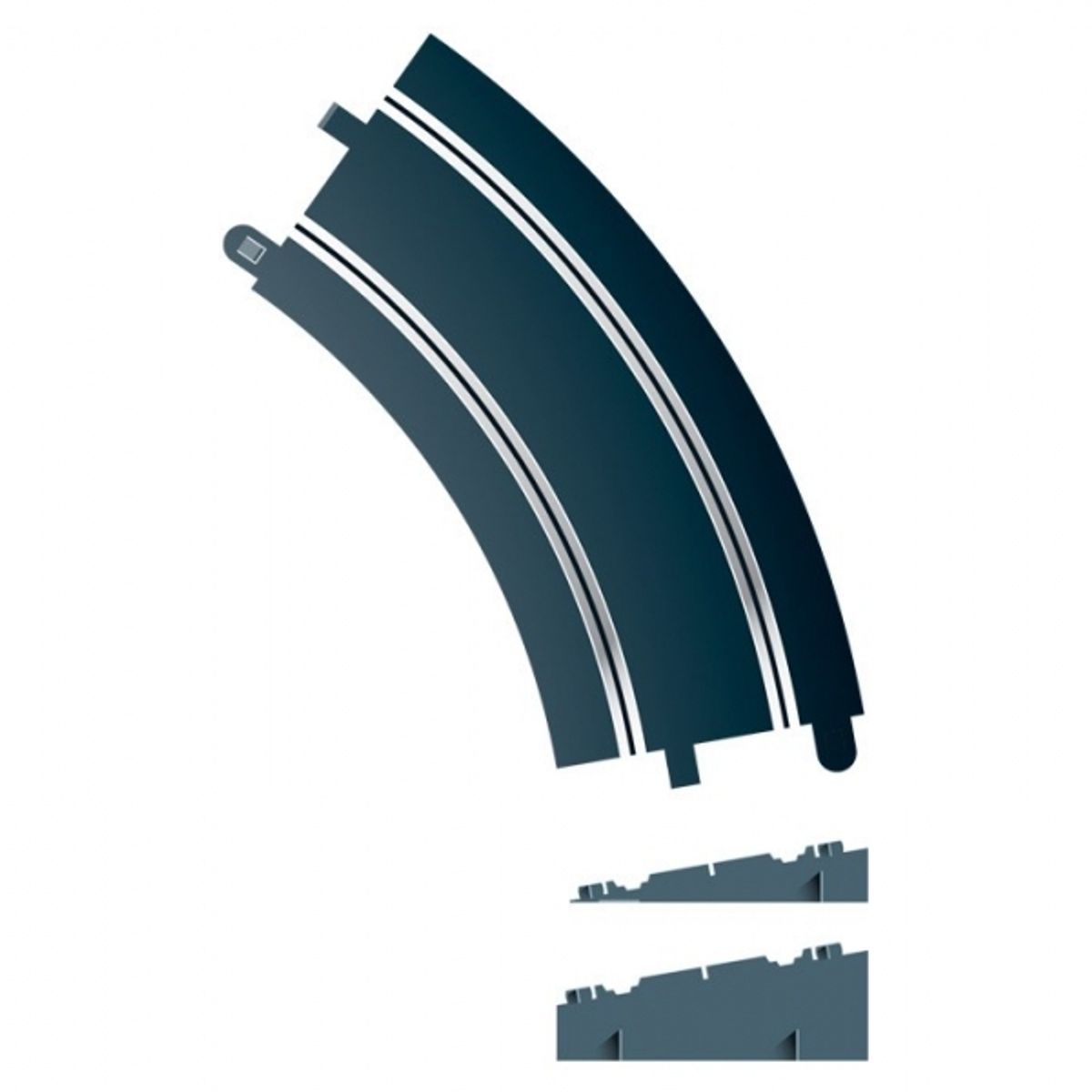 SCALEXTRIC - SCALEXTRIC C8297 BANKED CURVE R3 45DEG