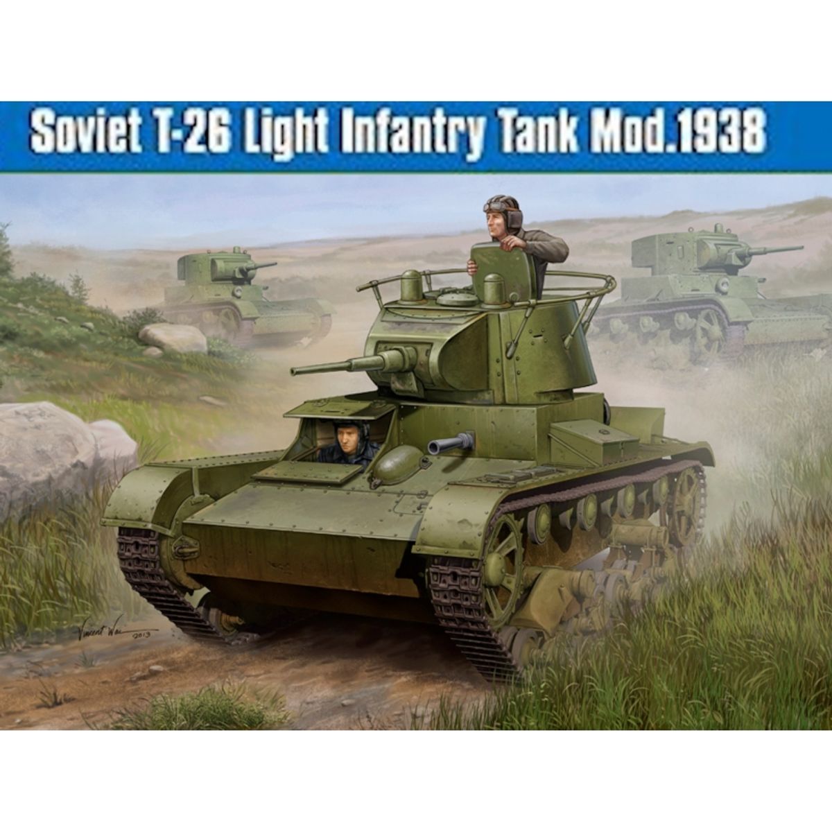 GENERICO - HOBBYBOSS 82497 SOVIET T 26 LIGHT INFANTRY TANK MOD 1938