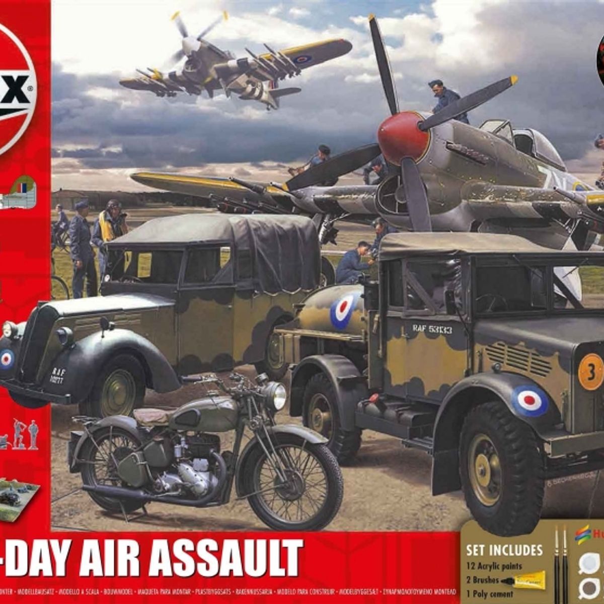 GENERICO - AIRFIX 50157 1-72 D DAY THE AIR ASSAULT