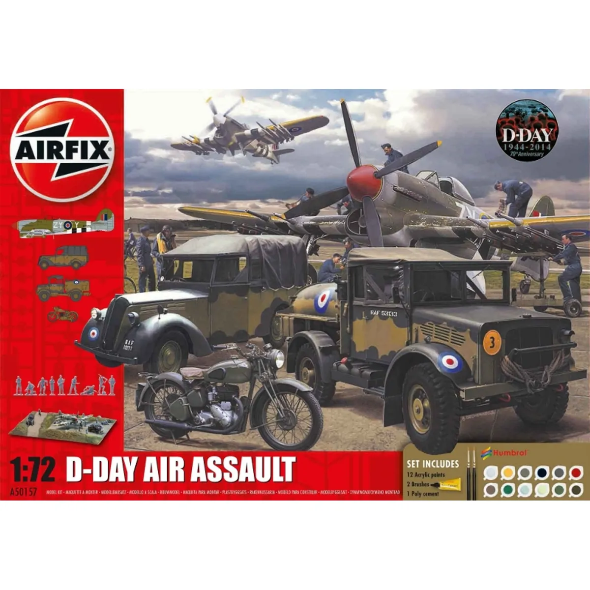 GENERICO - AIRFIX 50157 1-72 D DAY THE AIR ASSAULT