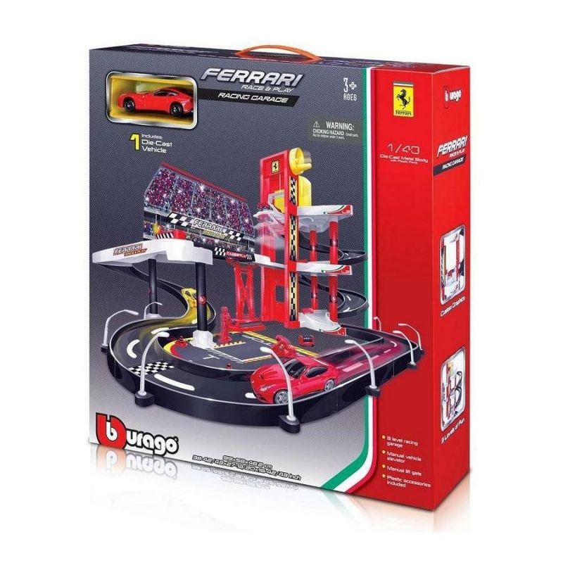 BBURAGO - BURAGO 30197 1-43 FERRARI R AND P RACING GARAGE