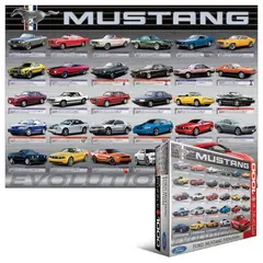 EUROGRAPHICS - 6000-0684 FORD MUSTANG EVOLUTION 50TH