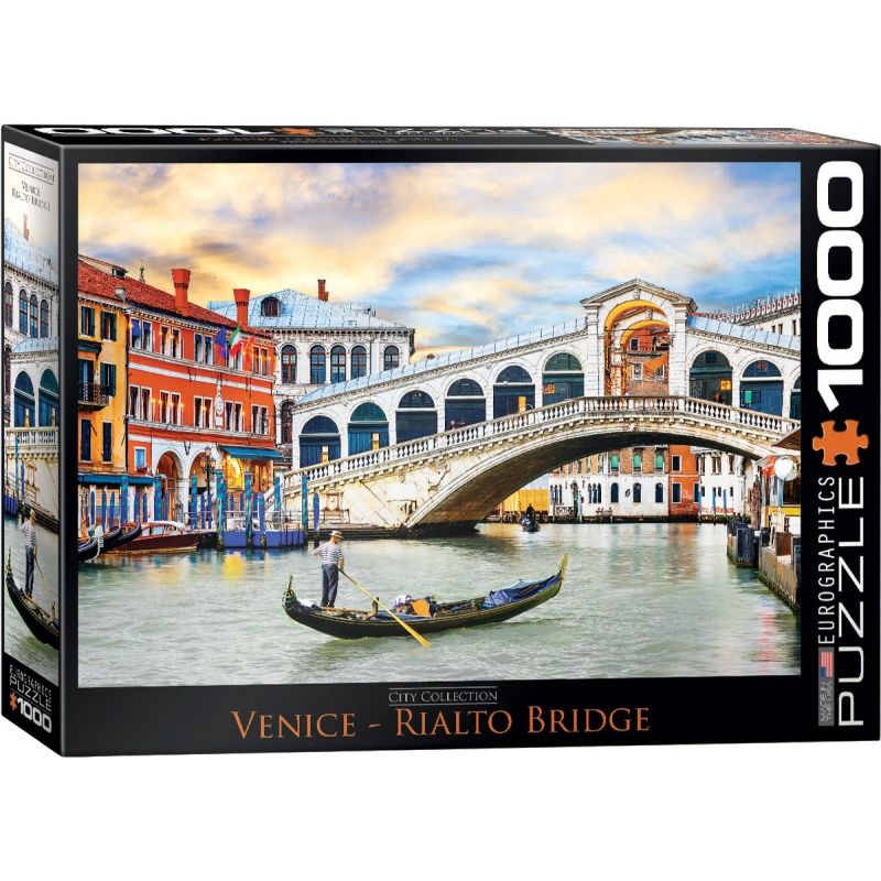 EUROGRAPHICS - EUROGRAPHICS 6000-0766 VENICE RIALTO BRIDGE PUZZLE 1000