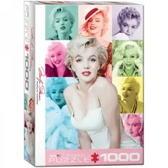 EUROGRAPHICS - 6000-0811 MARILYN MONROE COLOR PORTRAITS PUZZLE