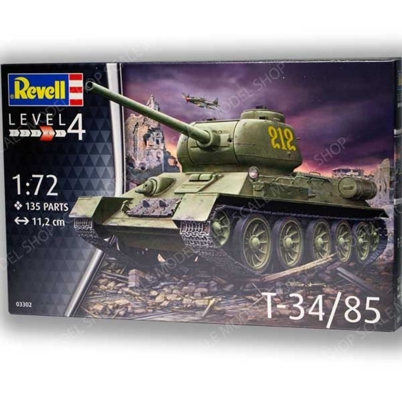 REVELL - REVELL 03302 T 34/85 1-72