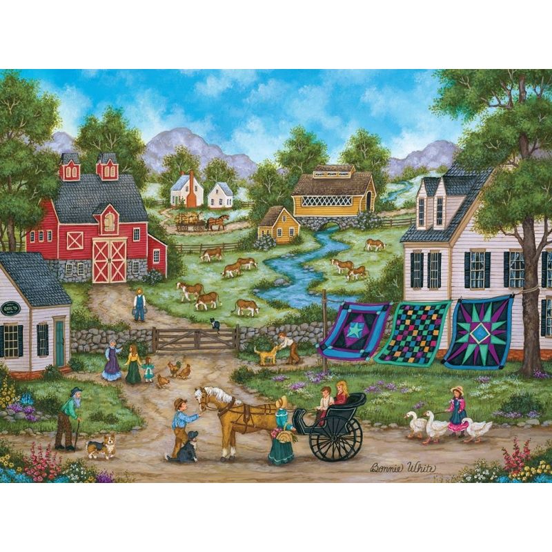 GENERICO - MASTERPIECES 31682 ROADSIDE GOSSIP PUZZLE 550 PIEZAS