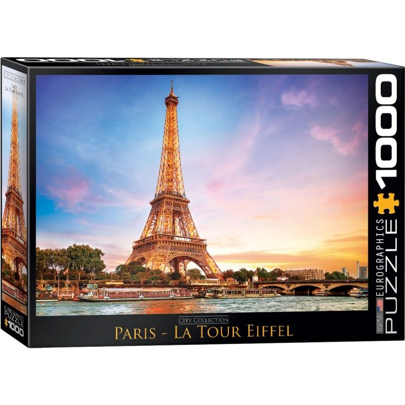 EUROGRAPHICS - EUROGRAPHICS 6000-0765 PARIS LA TOUR EIFFEL PUZZLE 1000