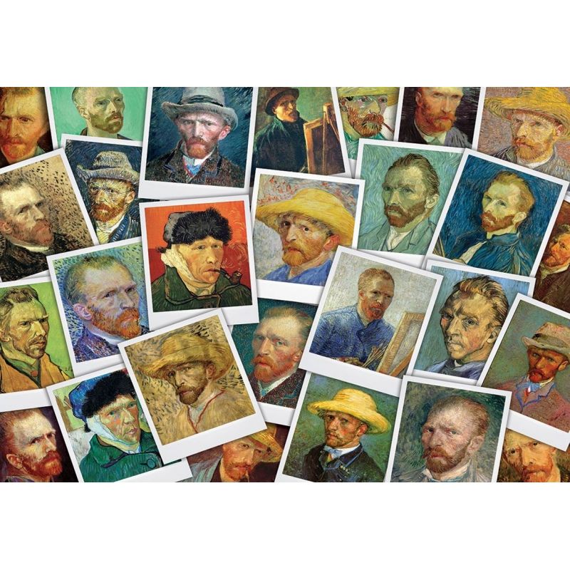 EUROGRAPHICS - EUROGRAPHICS 6000-5308 VAN GOGH SELFIES PUZZLE 1000 PIEZAS