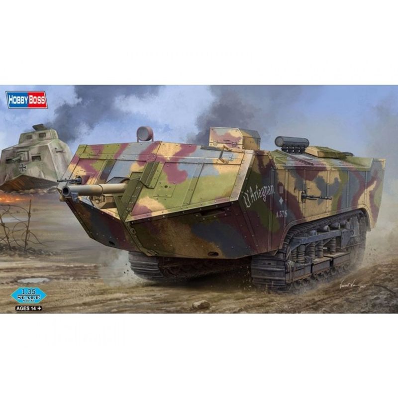 GENERICO - HOBBYBOSS 83860 FRENCH SAINT CHAMOND HEAVY TANK LATE 1-35