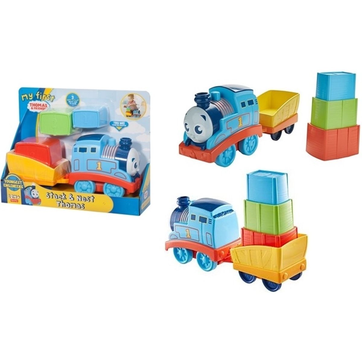 MATTEL - MATTEL FKM92 FISHER PRICE ACTIVITY ENGINE  NEW MY FIRST