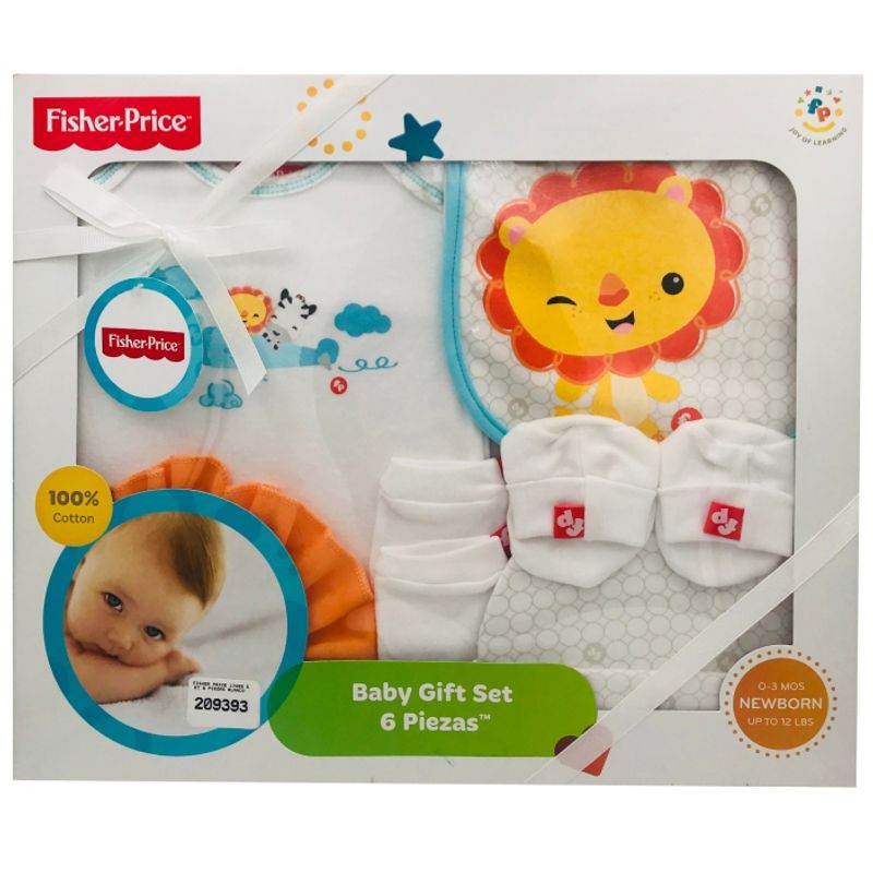 FISHER - FISHER PRICE 17499 SET 6 PIEZAS BLANCO