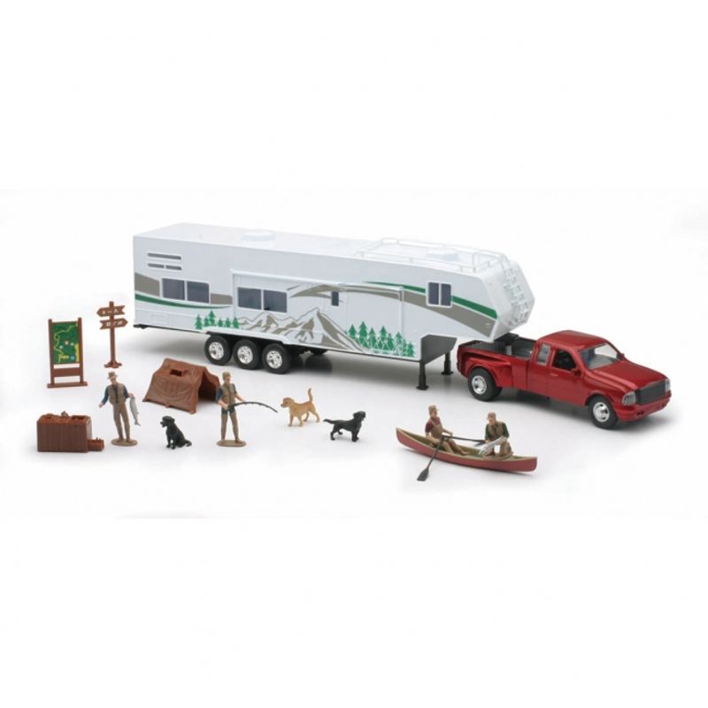 GENERICO - NEWRAY 10706 1-32 FIFTH WHEEL CAMPING SET