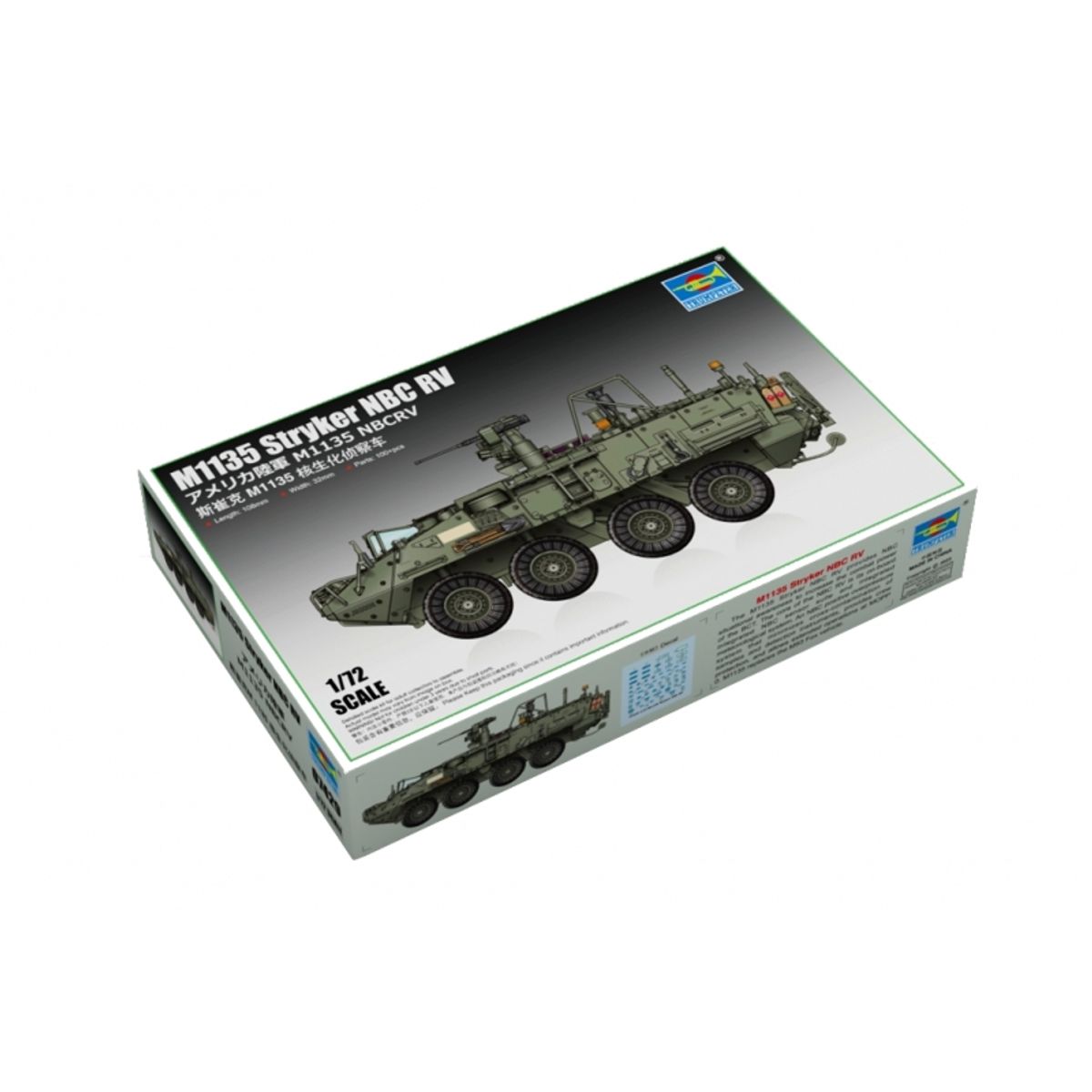 GENERICO - TRUMPETER 07429 1-72 M1135 STRYKER NBC RV