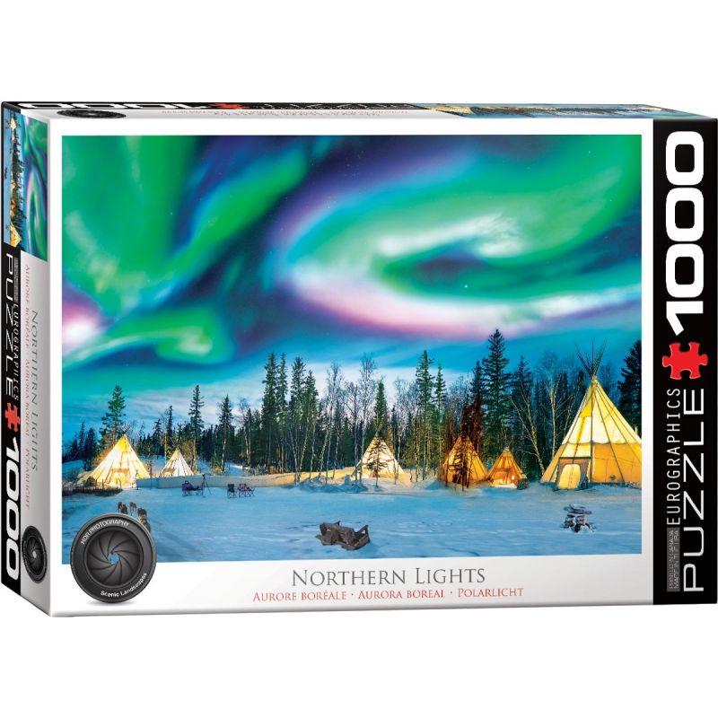 EUROGRAPHICS - EUROGRAPHICS 6000-5435 NORTHERN LIGHTS YELLOWKNIFE PUZZLE