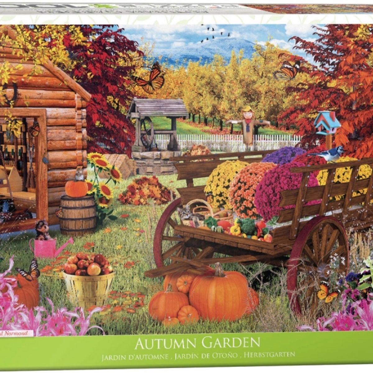 EUROGRAPHICS - EUROGRAPHICS 6000-5424 AUTUMN GARDEN PUZZLE 1000 PIEZAS