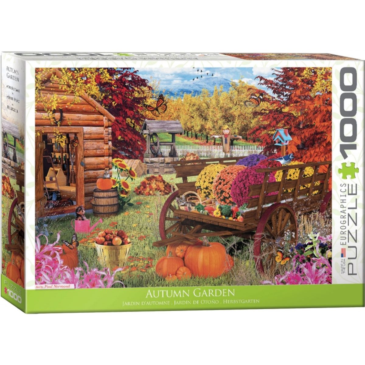 EUROGRAPHICS - EUROGRAPHICS 6000-5424 AUTUMN GARDEN PUZZLE 1000 PIEZAS