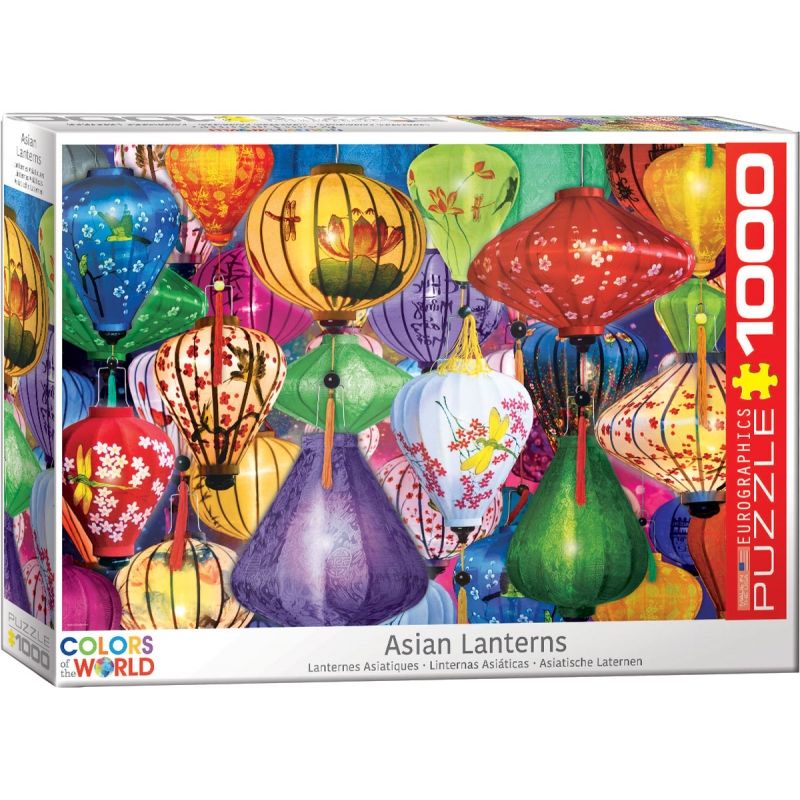 EUROGRAPHICS - EUROGRAPHICS 6000-5469 ASIAN LANTERNS PUZZLE 1000 PIEZAS