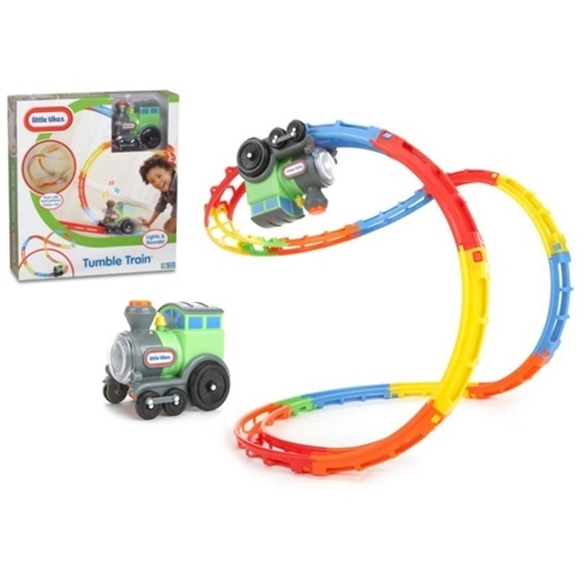 GENERICO - LITTLETIKES 638916 TREN DIDACTICO CON LUZ Y SONIDO