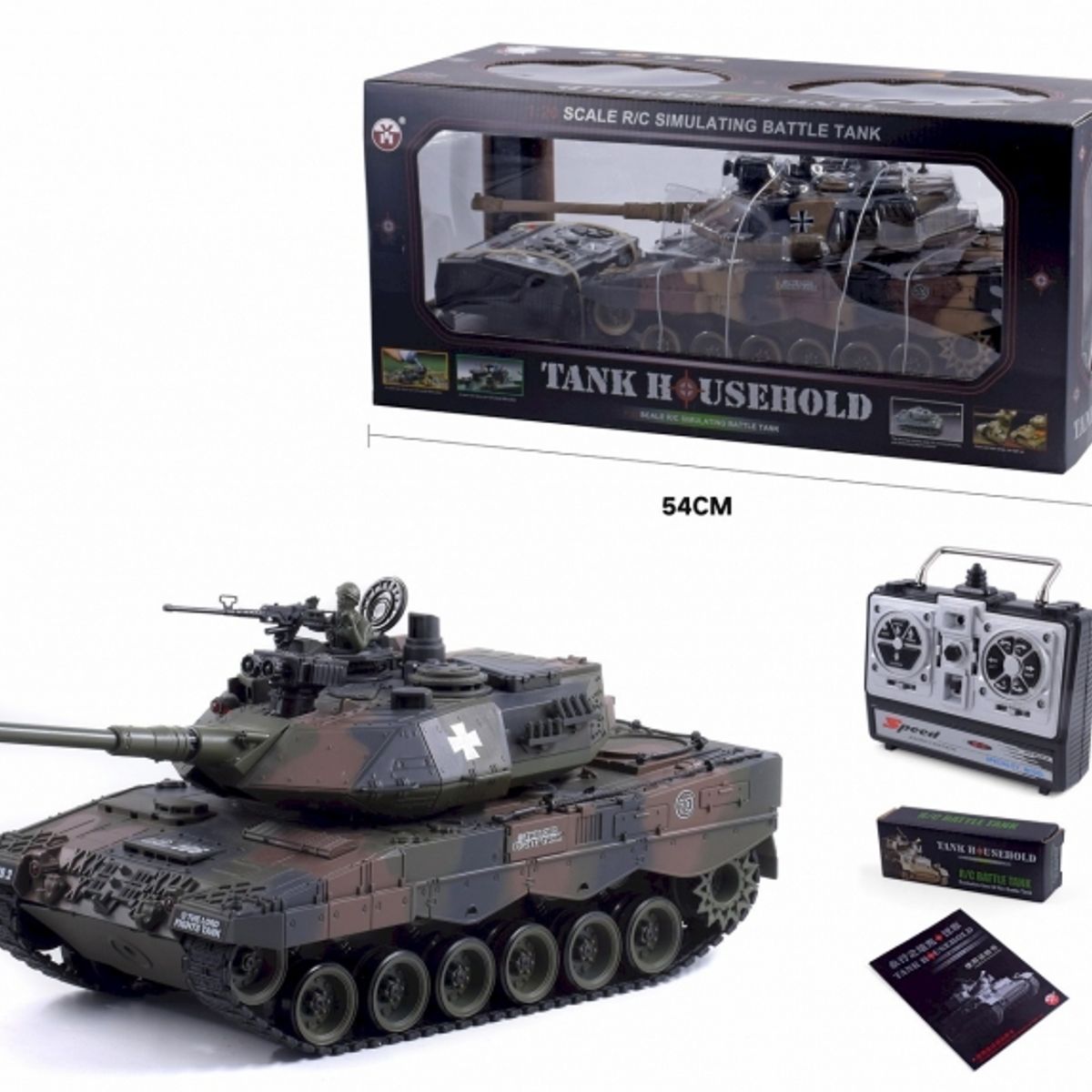 GENERICO - YHTOYS YH4101B-11/-12 1-20 RC GERMAN LEOPARD 2