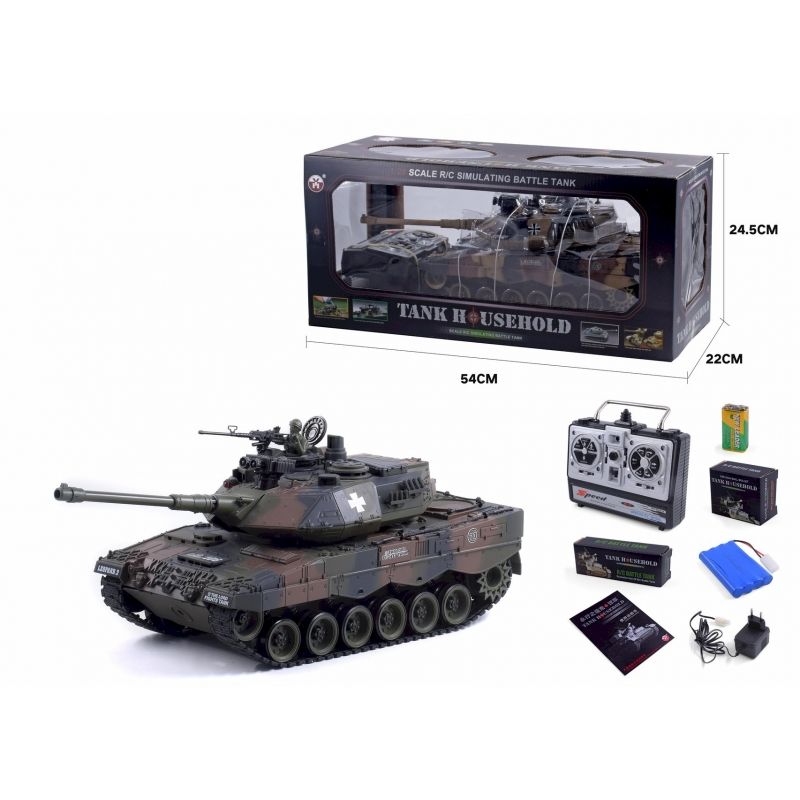 GENERICO - YHTOYS YH4101B-11/-12 1-20 RC GERMAN LEOPARD 2