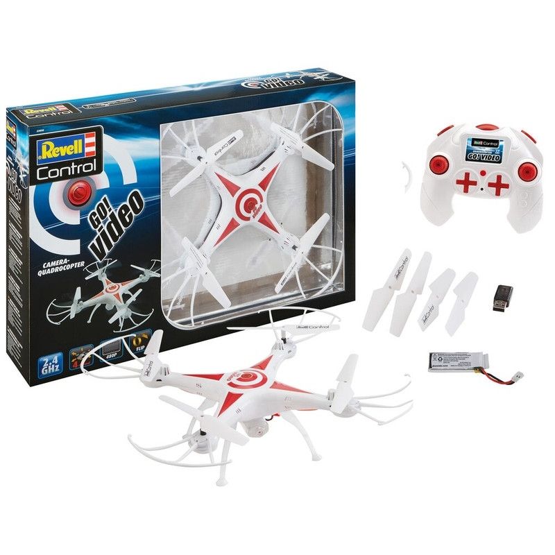REVELL - REVELL 23858 QUADCOPTER GO ! VIDEO