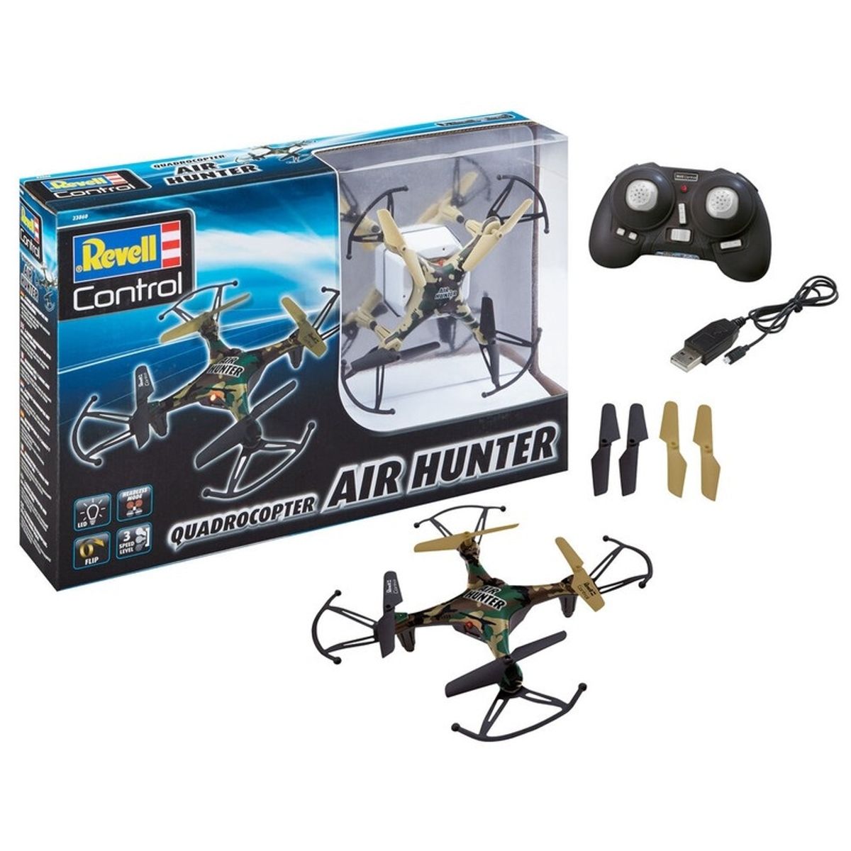 REVELL - REVELL 23860 QUADCOPTER AIR HUNTER