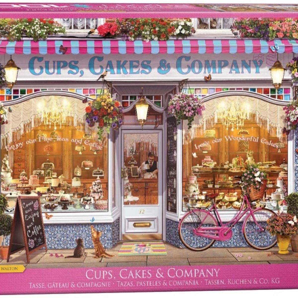 EUROGRAPHICS - EUROGRAPHICS 6000-5520 CUPS CAKES AND CO BY G WALTON PUZZLE